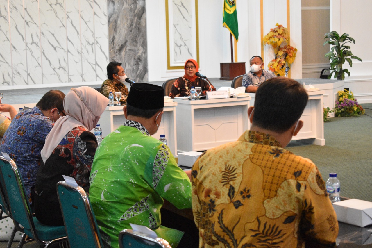 Audiensi dengan Bupati Kab. Bogor tentang Program Guru Penggerak