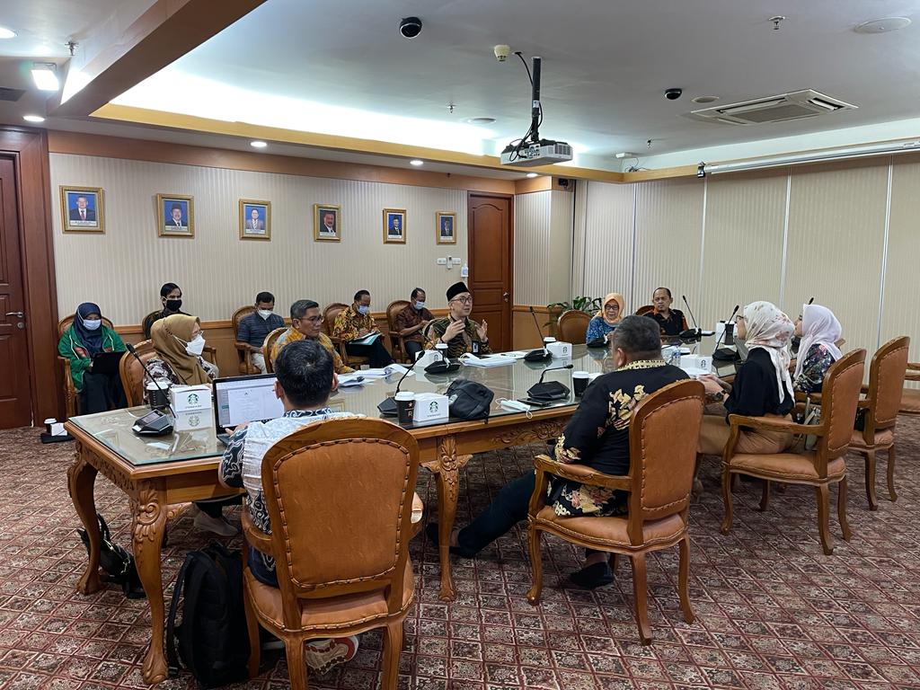 Audiensi Direktur Jenderal GTK Iwan Syahril dengan Staf Khusus Presiden RI Angkie Yudistia