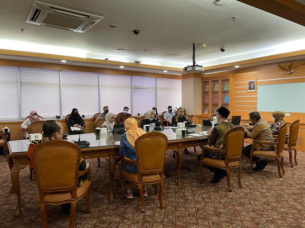 Audiensi Direktur Jenderal GTK Iwan Syahril dengan Staf Khusus Presiden RI Angkie Yudistia
