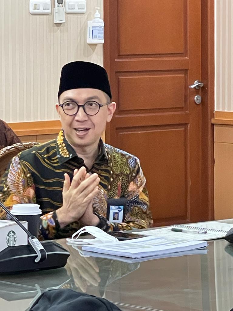 Audiensi Direktur Jenderal GTK Iwan Syahril dengan Staf Khusus Presiden RI Angkie Yudistia