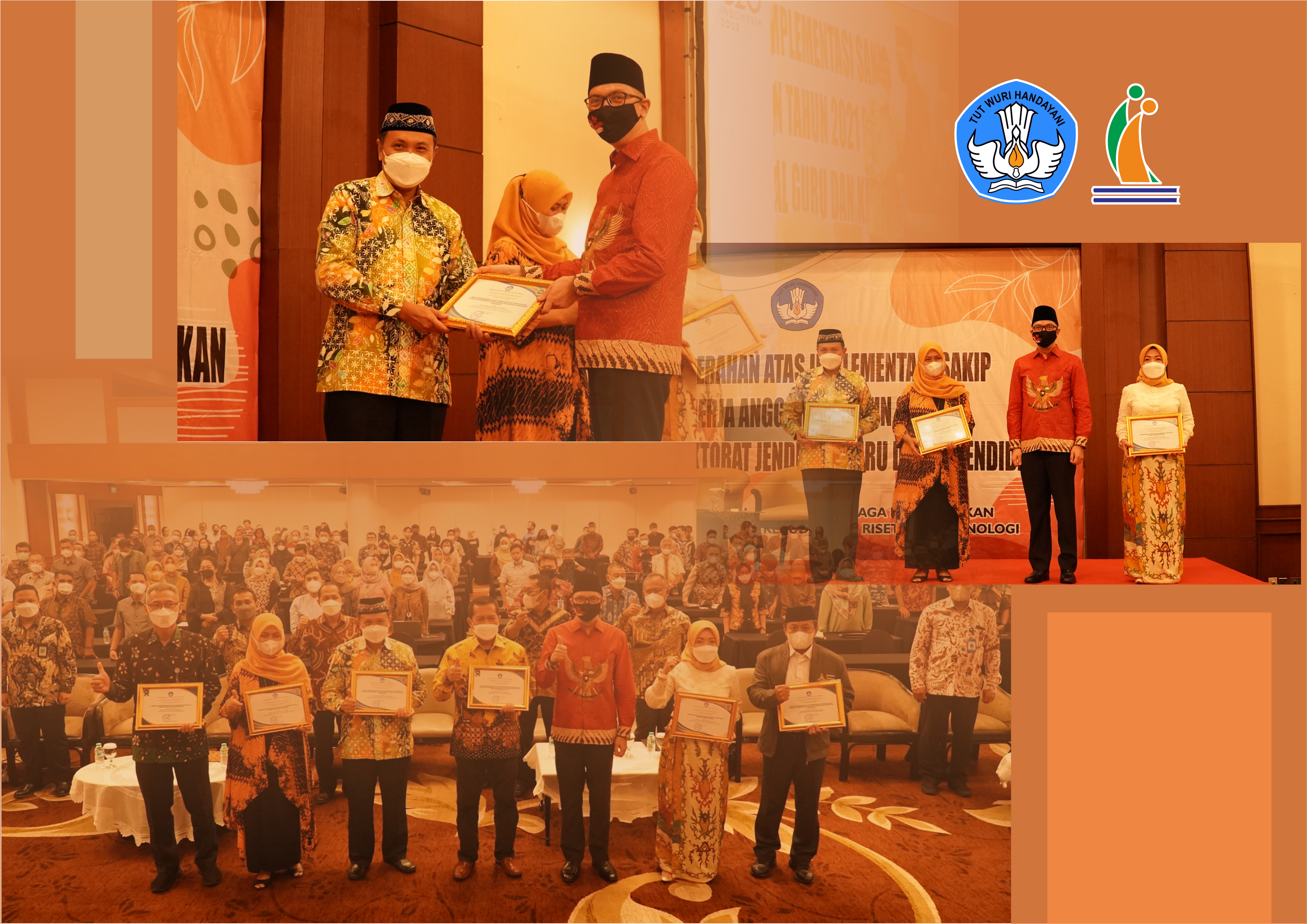 Apresiasi bagi Penyelenggara SAKIP dan Kinerja Anggaran Pemerintah Terbaik 2021 di Lingkungan Ditjen GTK