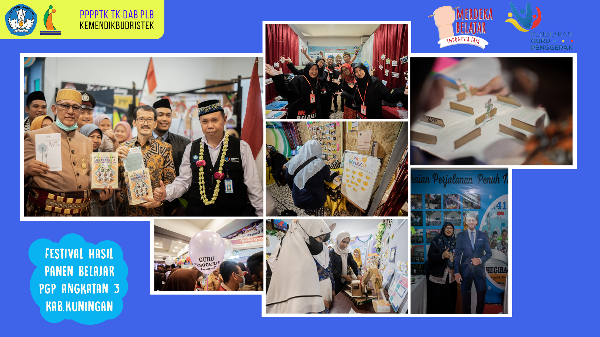 Festival Panen Hasil Belajar Calon Guru Penggerak Kabupaten Kuningan, Menuju Kabupaten Pendidikan yang Inklusi Tahun 2025