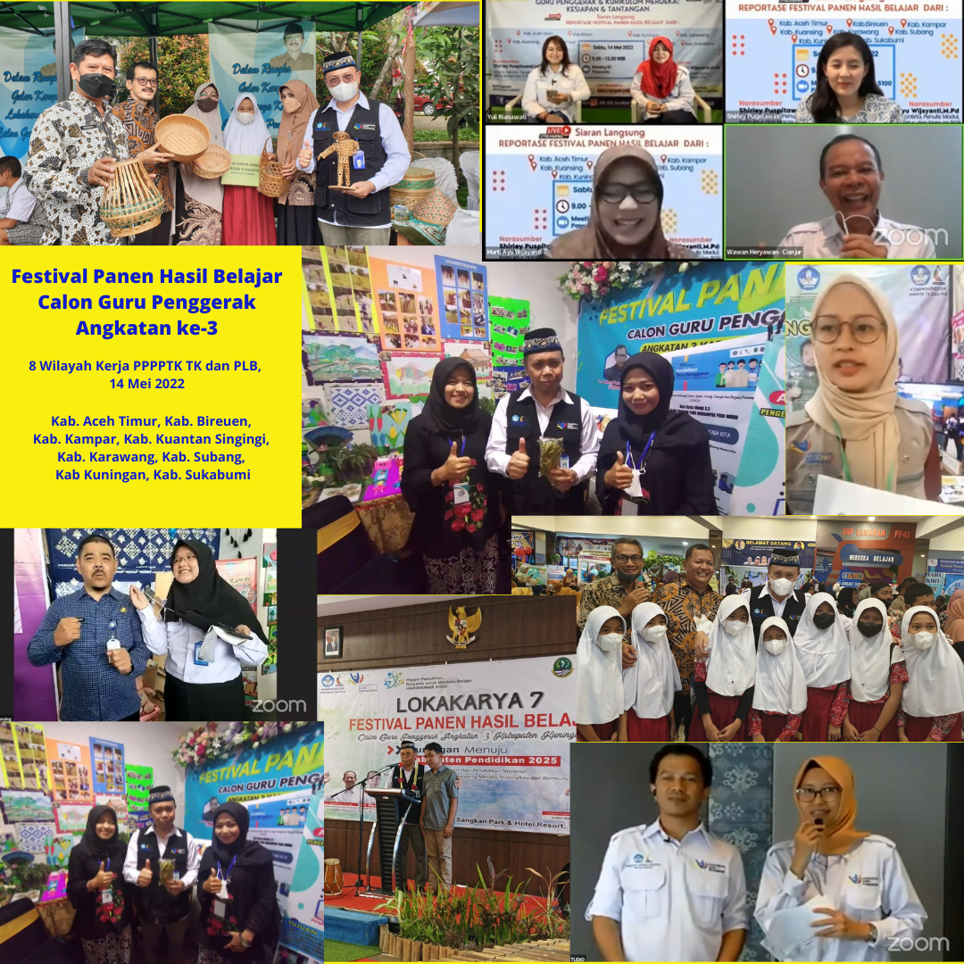 Festival Panen Hasil Belajar Calon Guru Penggerak Angkatan ke-3: Inspirasi untuk Negeri