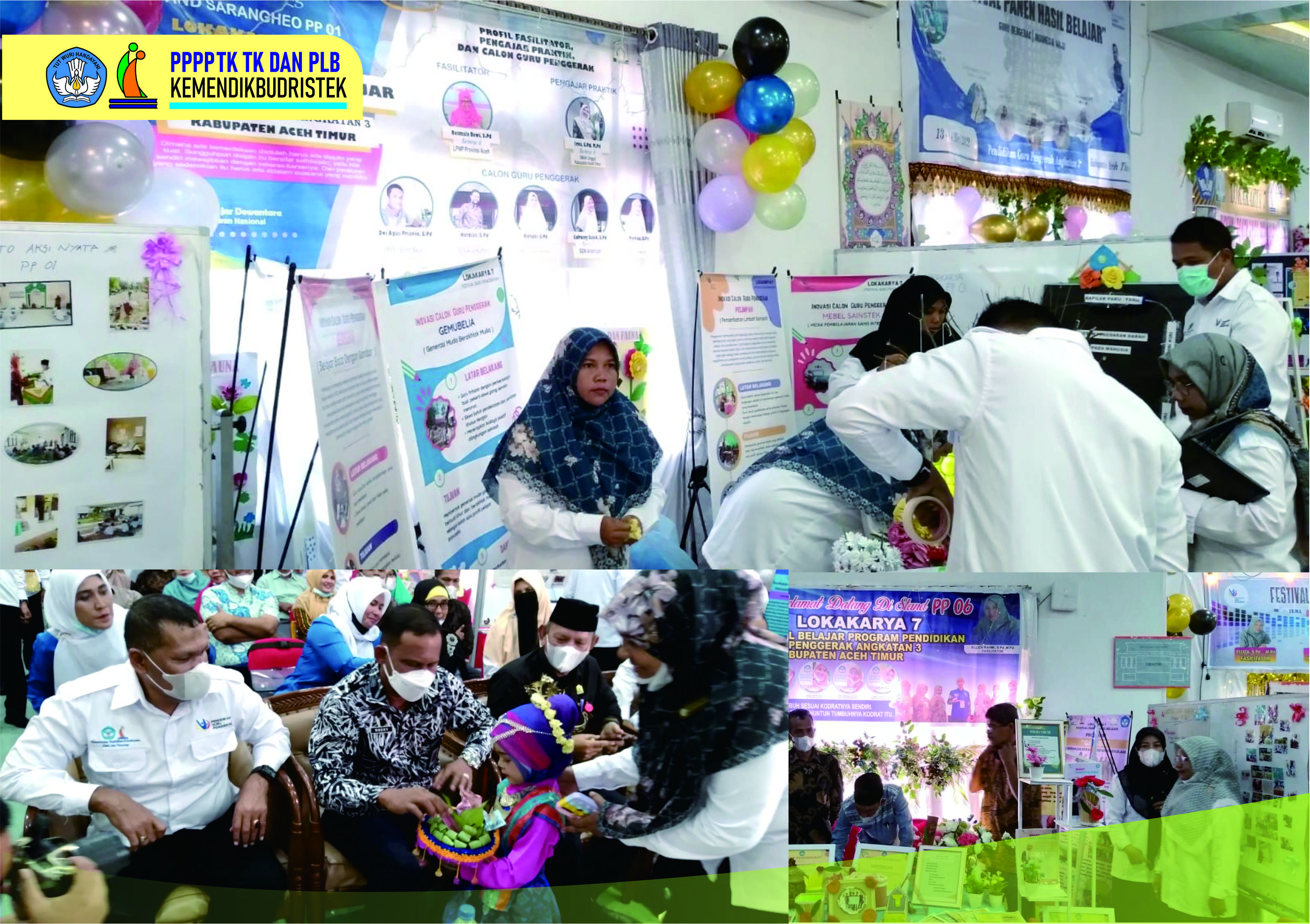 Festival Panen Hasil Belajar Calon Guru Penggerak Angkatan 3 Kabupaten Aceh Timur