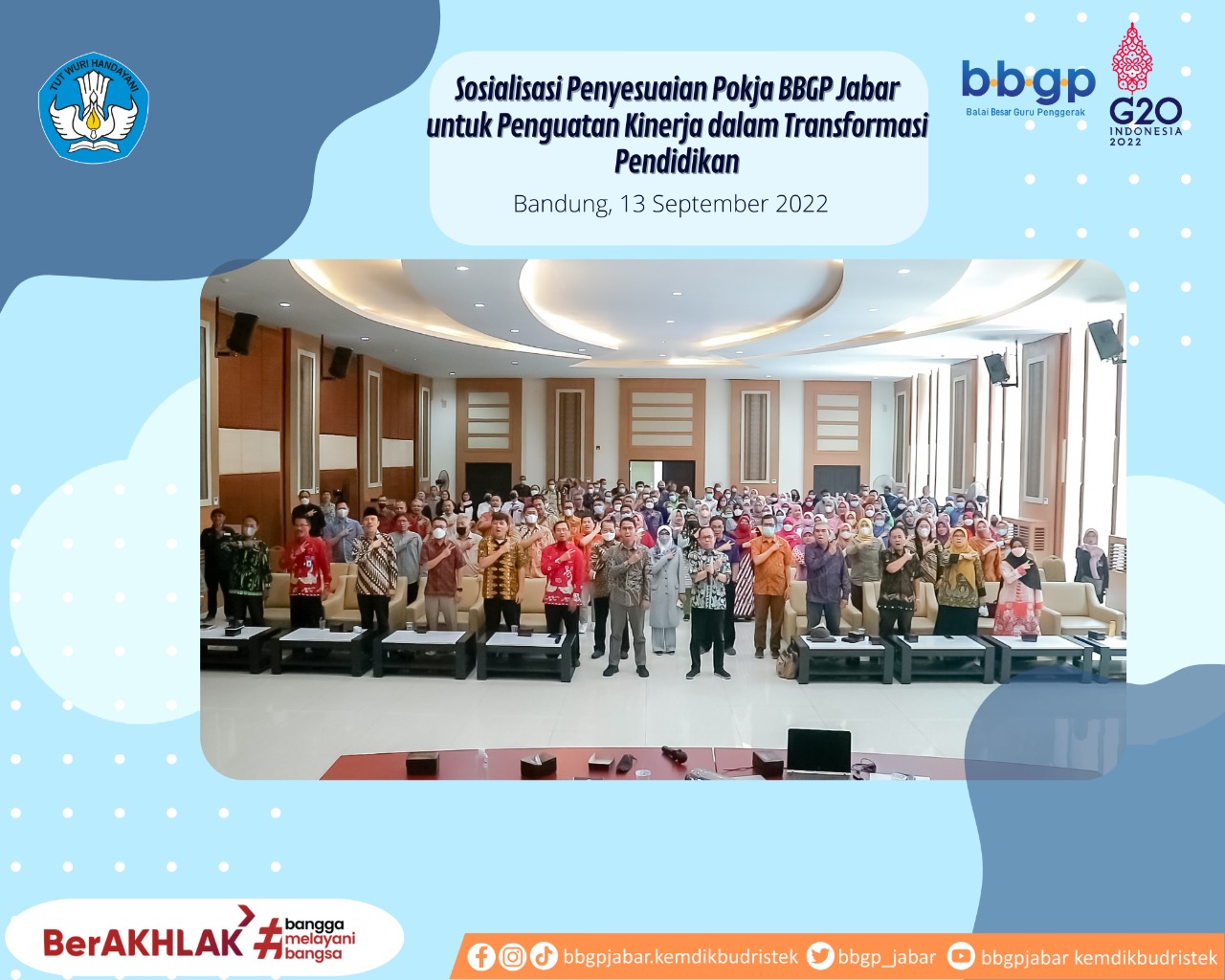 Semangat BBGP Jabar Juara!