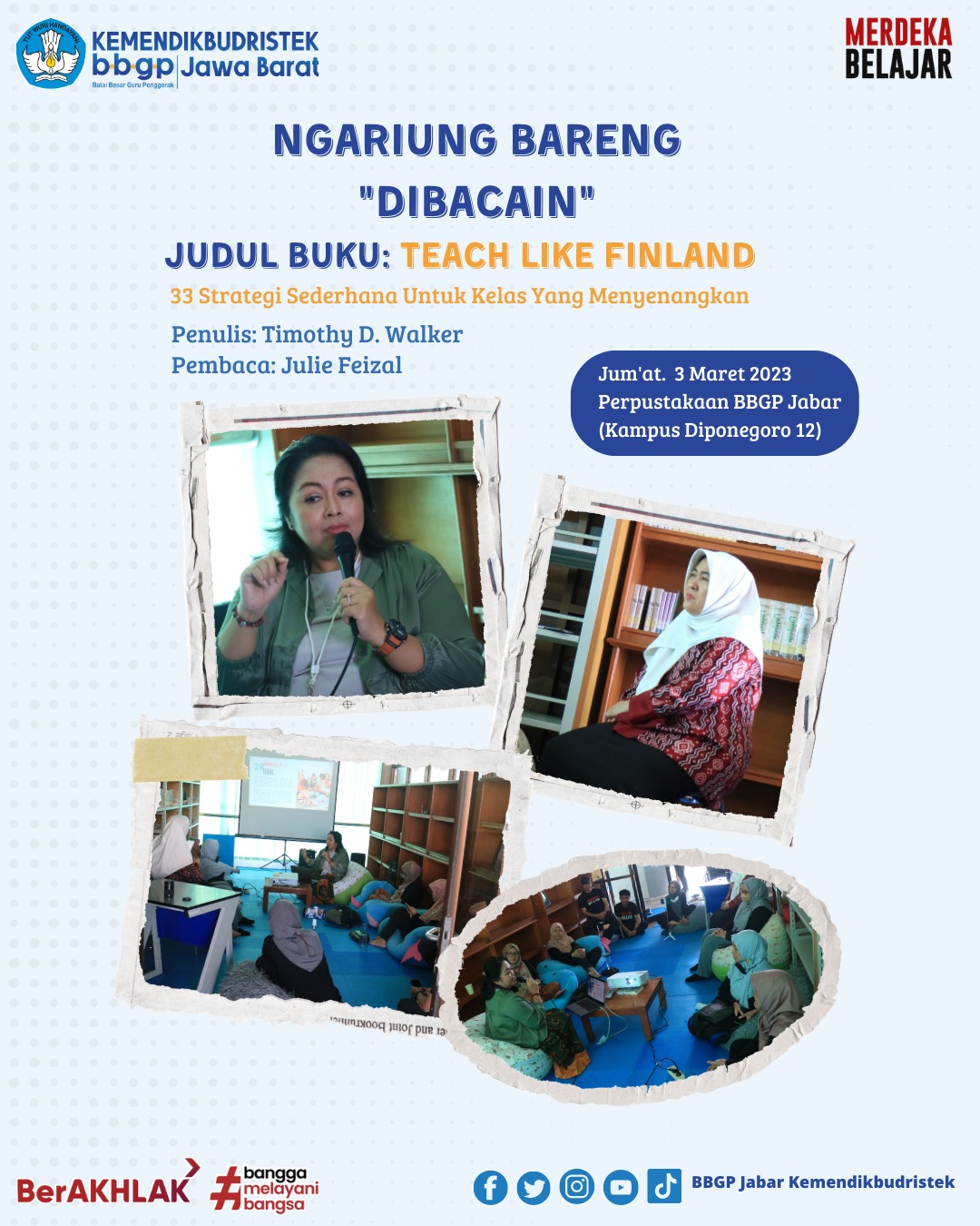 Ngariung Bareng Dibacain BBGP Jabar