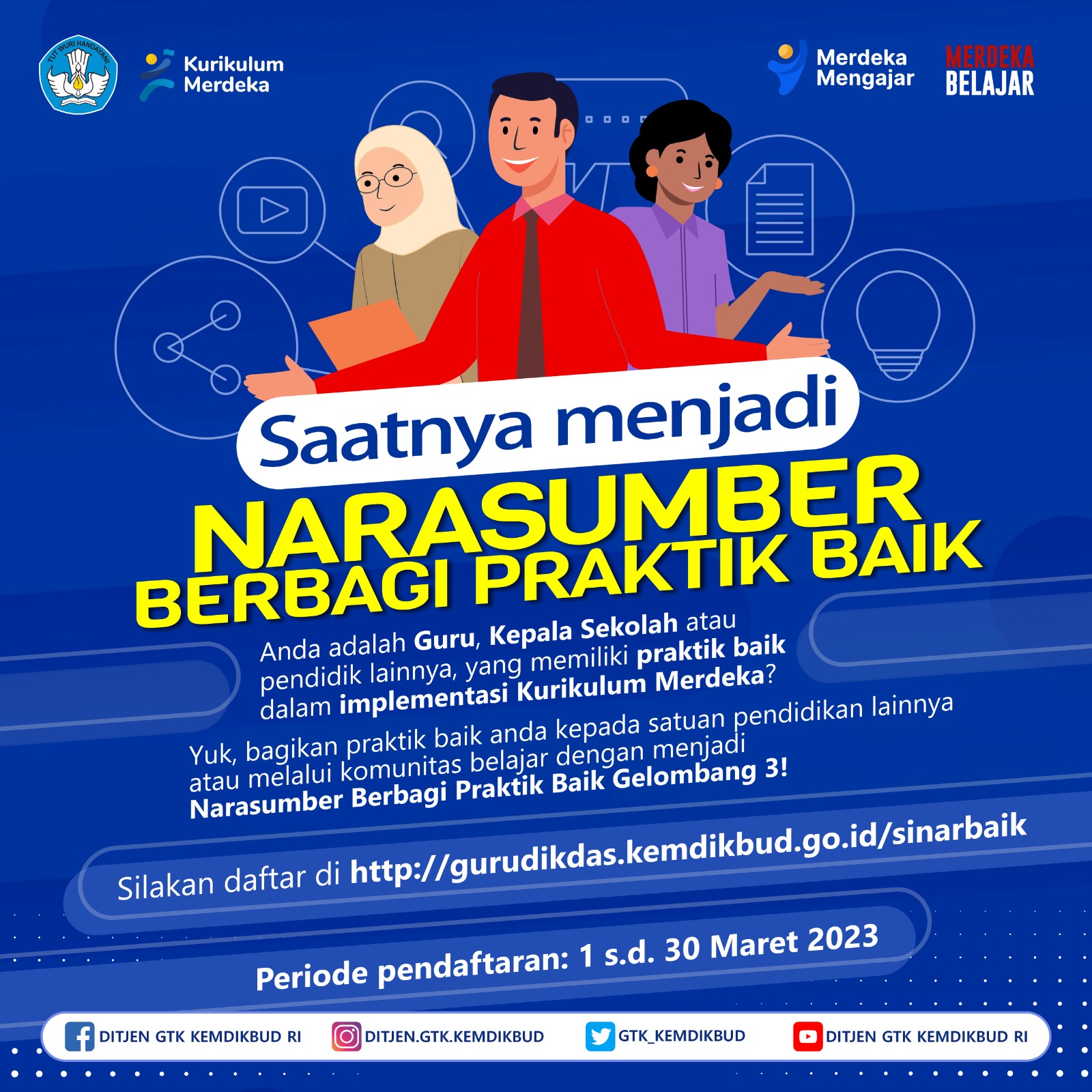 Saatnya Menjadi Narasumber Berbagi Praktik Baik