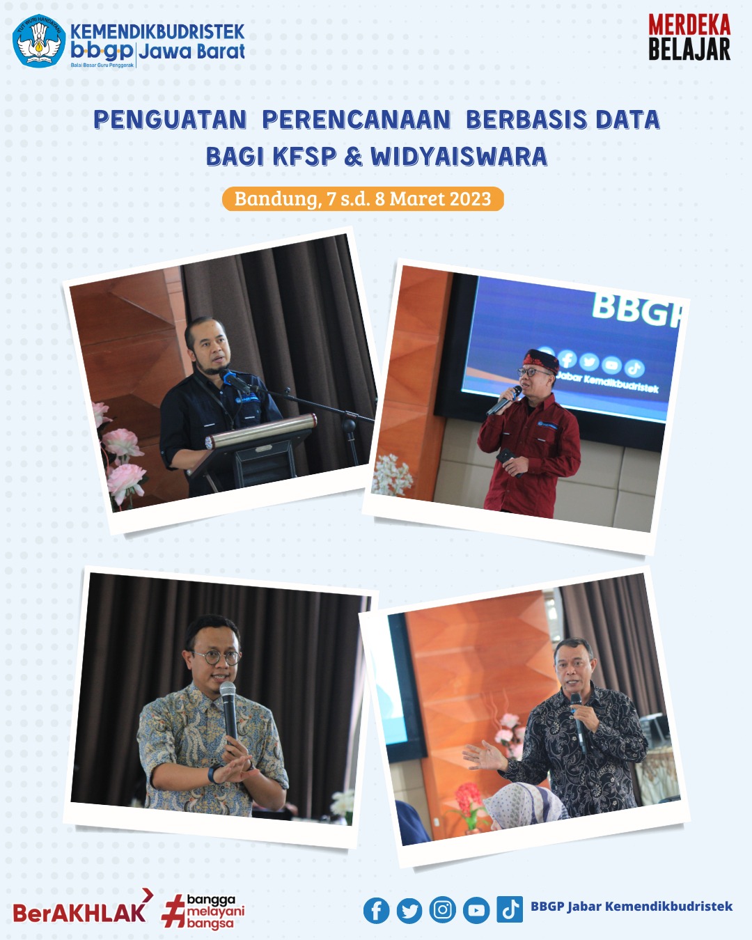 BBGP Jabar Fasilitasi Penguatan Perencanaan Berbasis Data bagi KFSP dan Widyaiswara