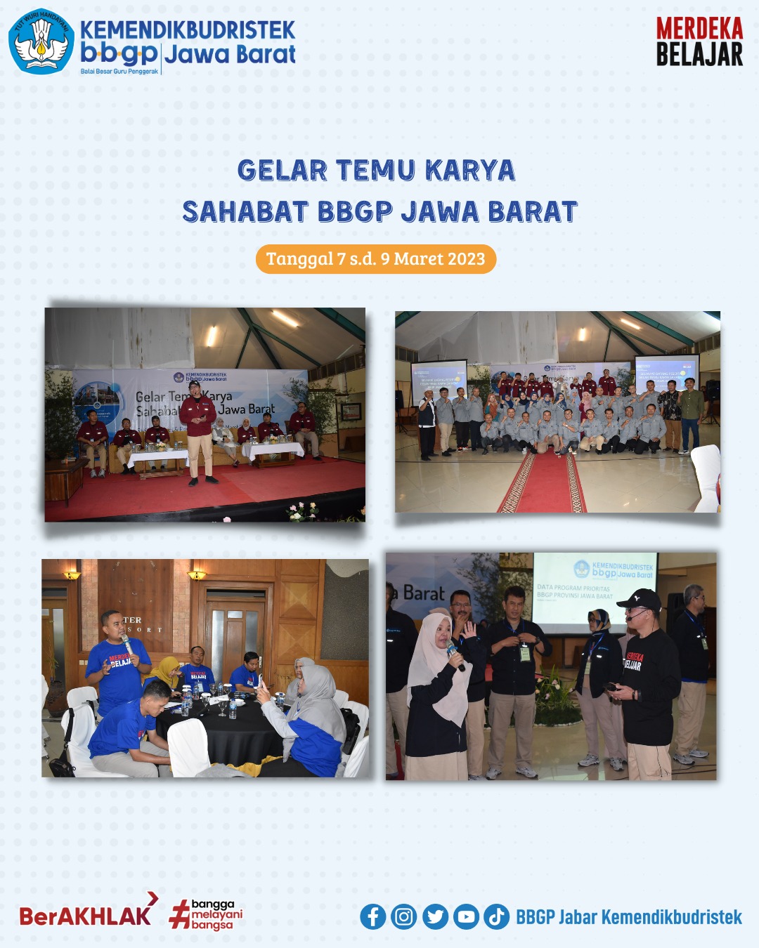 Gelar Temu Karya Sahabat BBGP Jabar