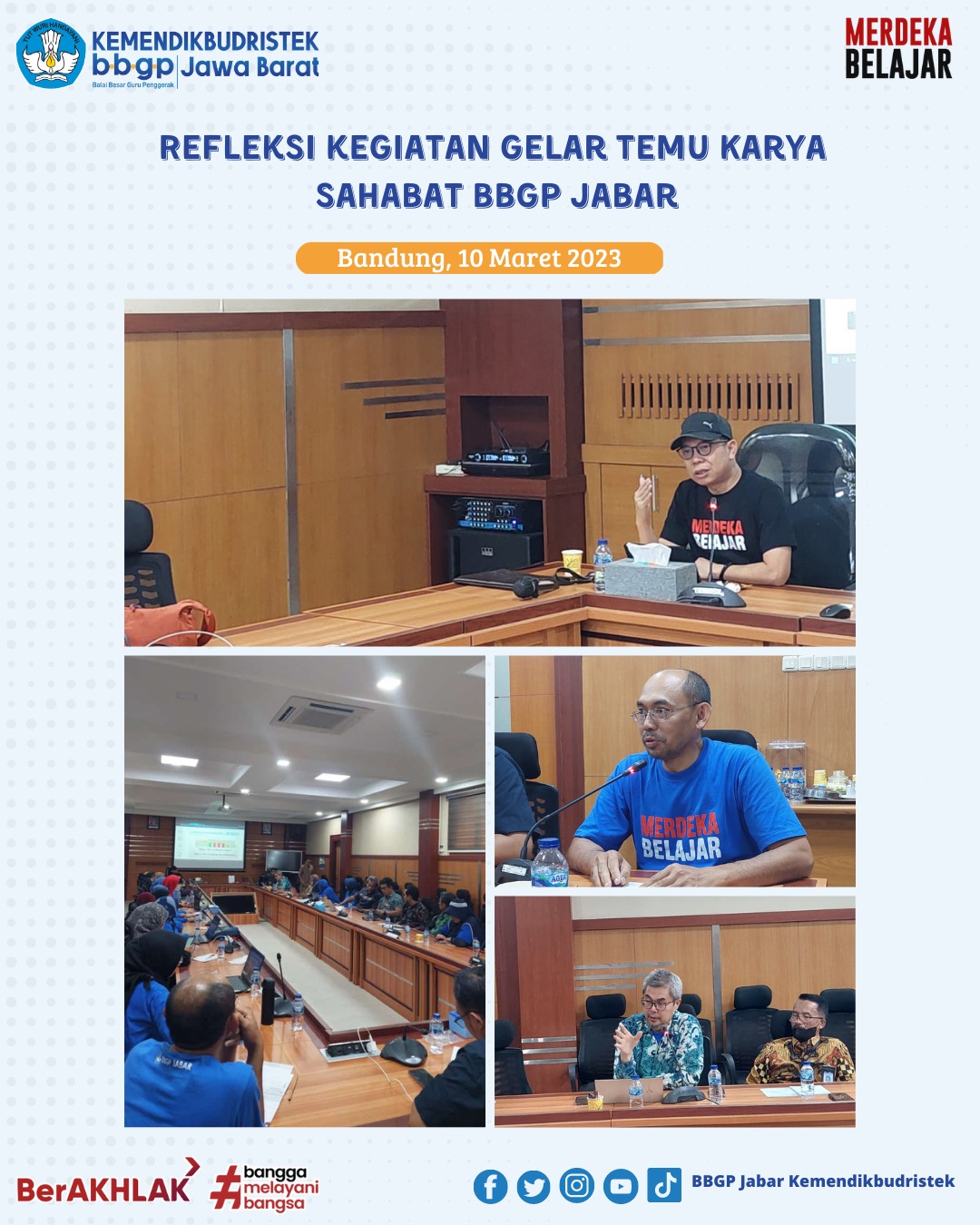 Refleksi Kegiatan Gelar Temu Karya Sahabat BBGP Jabar