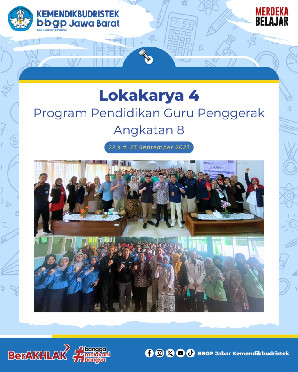 Lokakarya 4 Program Guru Penggerak Angkatan 8: Penguatan Praktik Coaching