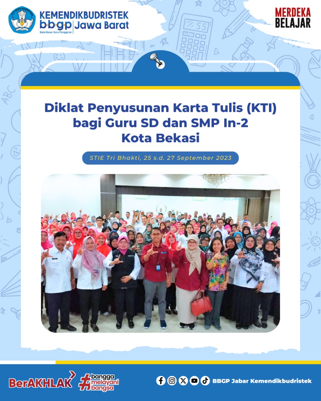 Meningkatkan Kompetensi Guru dalam Riset dan Penulisan Karya Tulis Ilmiah (IN-2)