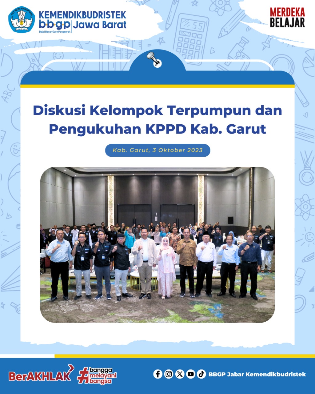 KPPD Kabupaten Garut : Kita Perlu Hati Nurani yang Ikhlas