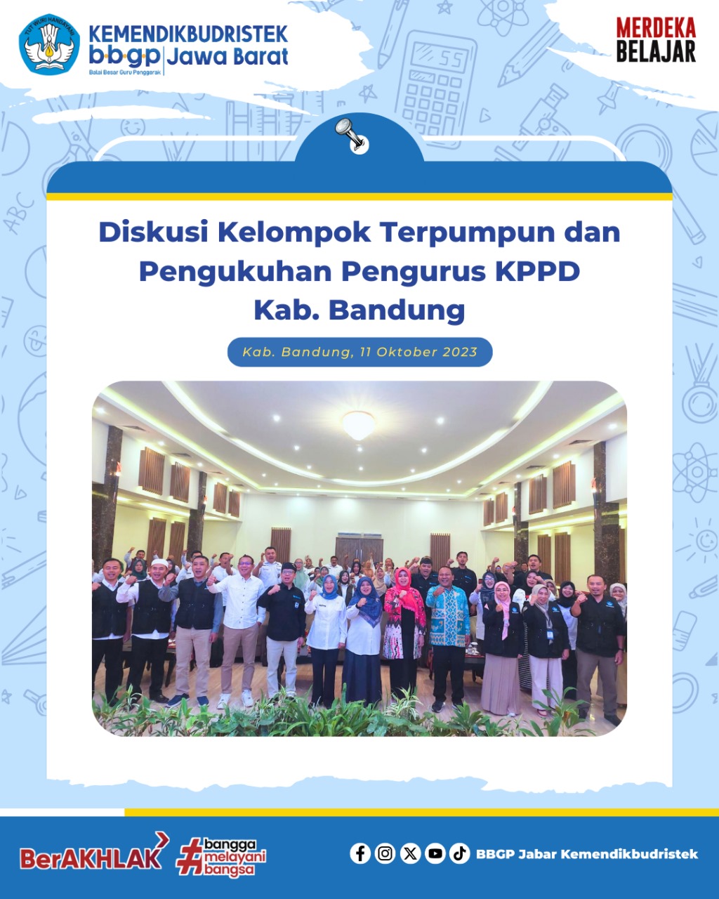 KPPD Kabupaten Bandung: Mutiara Terpendam Praktisi Pendidikan