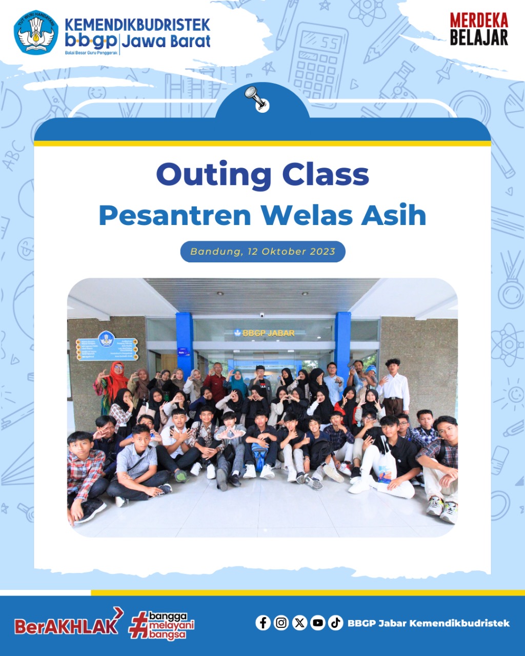 Outing Class Pesantren Wales Asih