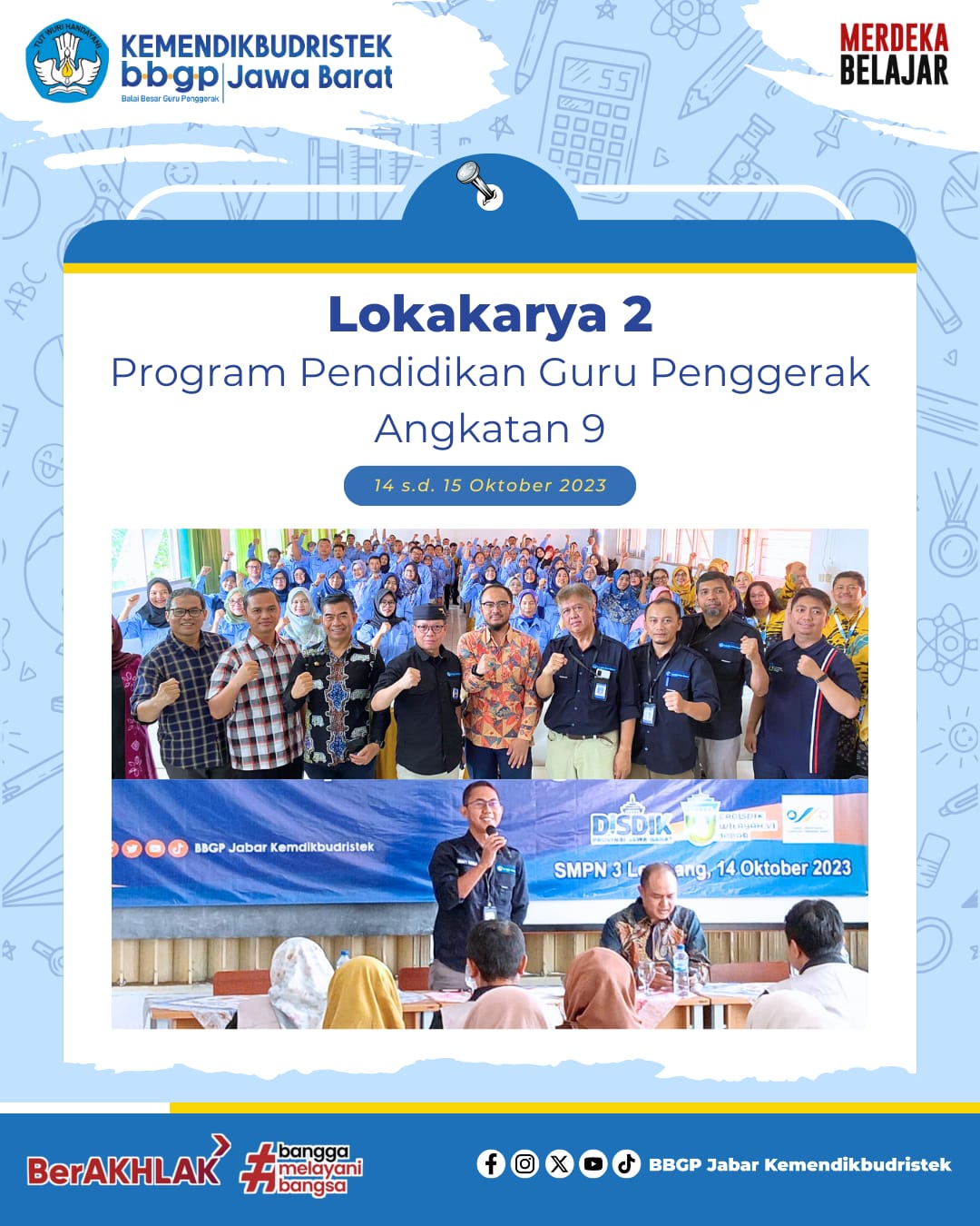 Lokakarya 2 Program Guru Penggerak Angkatan 9: Visi untuk Perubahan Lingkungan Belajar