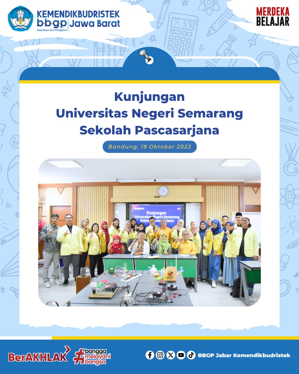 Kunjungan Mahasiswa Universitas Negeri Semarang: Belajar di Mana Saja pada Siapa Saja