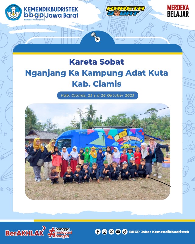 Kareta Sobat Nganjang ka Kampung Adat Kuta, Kab. Ciamis