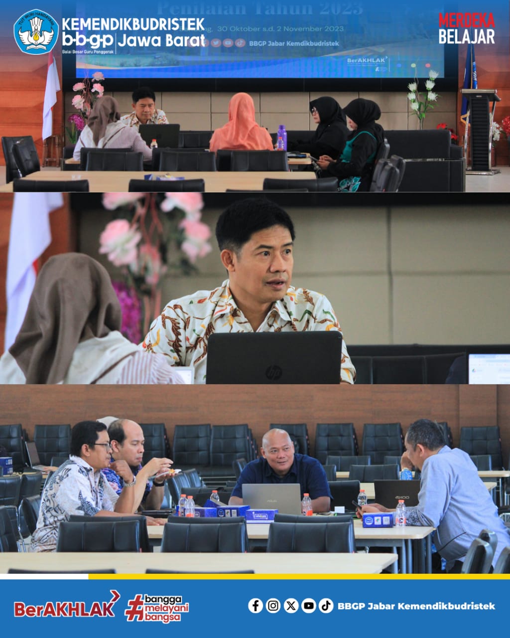 Workshop Uji Keterbacaan Instrumen Penilaian Pelatihan Pengembangan Keprofesian Berkelanjutan (PKB) Tahun 2023