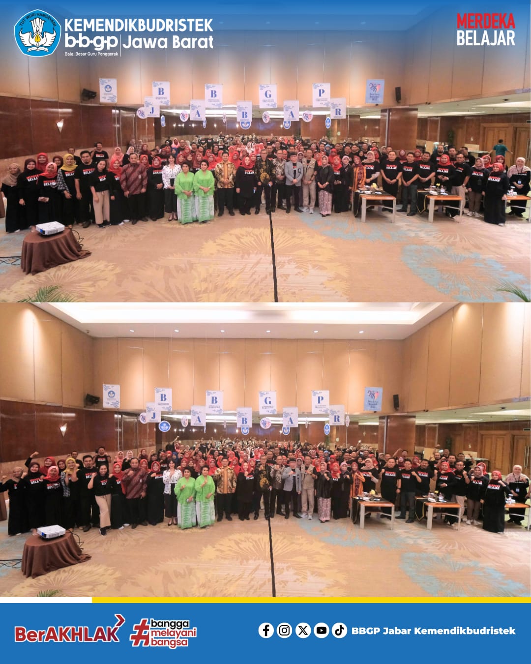 Puncak HGN 2023 Provinsi Jabar: Bermitra Bersama Mendidik Anak Bangsa