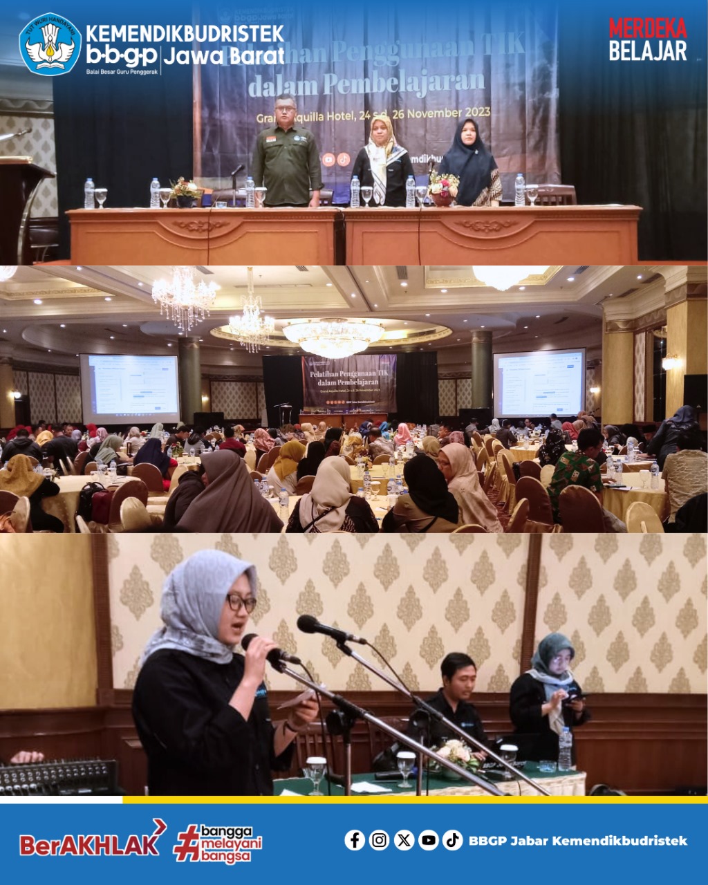 Pelatihan Peningkatan Kompetensi Penggunaan TIK dalam Pembelajaran