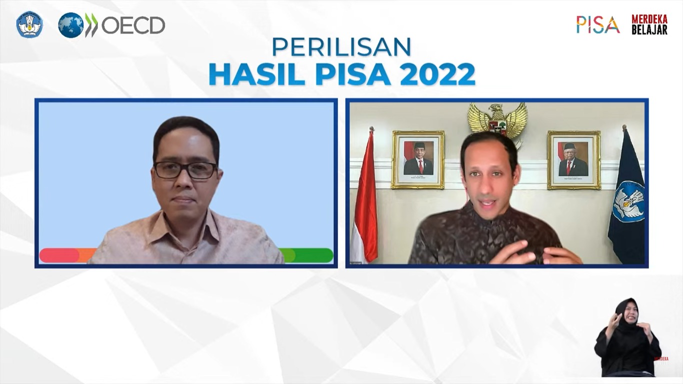Peringkat Indonesia pada PISA 2022 Naik 5-6 Posisi Dibanding 2018