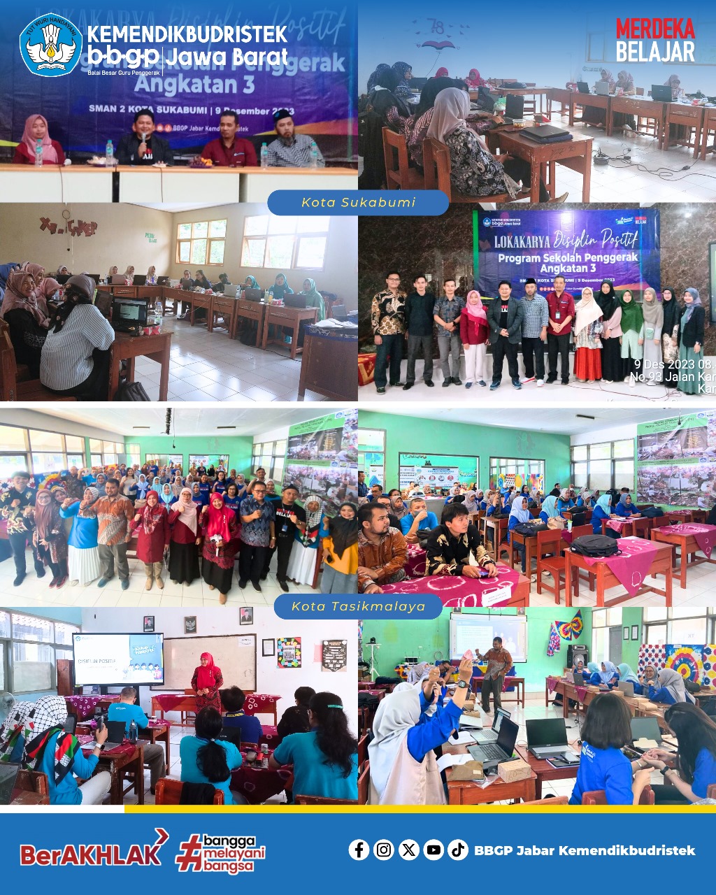 Lokakarya Disiplin Positif Program Sekolah Penggerak Angkatan 3