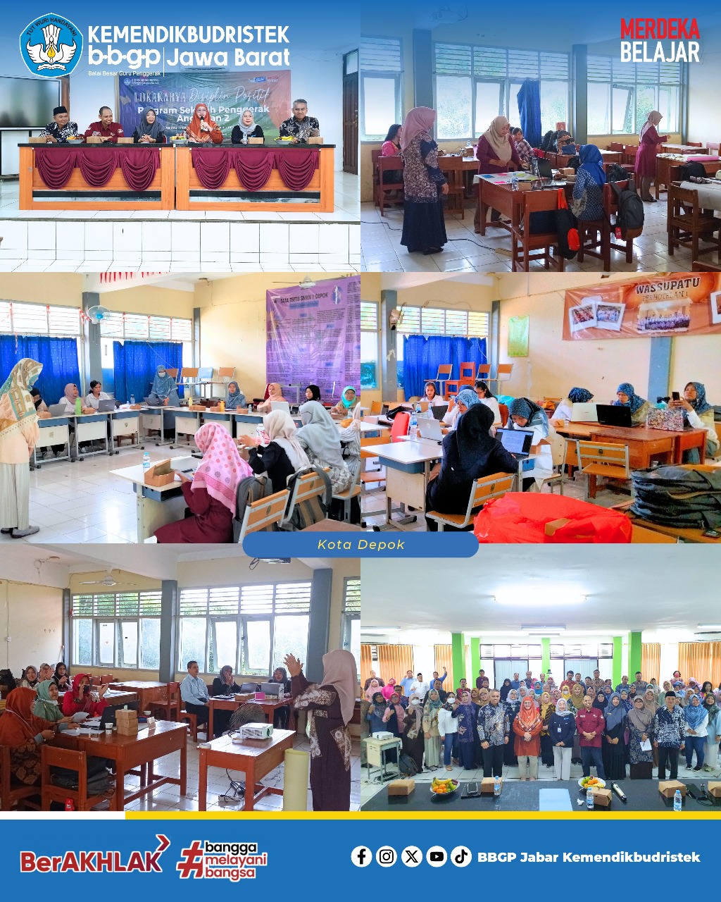 Lokakarya Disiplin Positif Program Sekolah Penggerak Angkatan 2