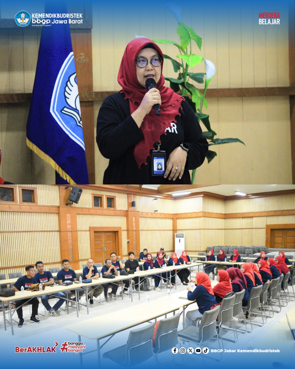 Kunjungan dan Peningkatan Kompetensi SMPN 15 Kota Tasikmalaya ke BBGP Jabar