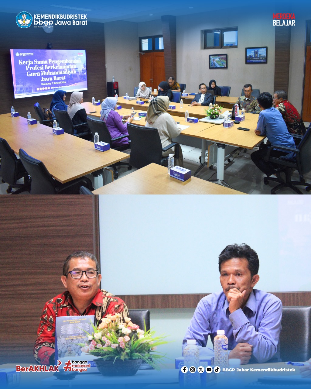 Kerja Sama Pengembangan Profesi Guru Berkelanjutan Guru Muhammadiyah Jawa Barat