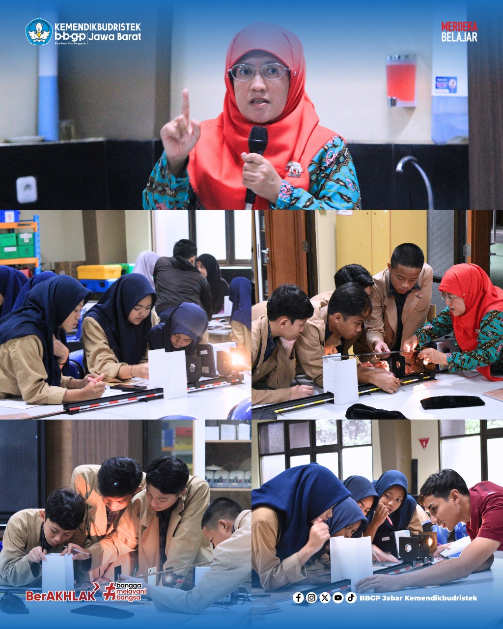 Fasilitasi Praktikum MTs. Insan Madani : Ternyata Ilmu IPA dijumpai pada kehidupan sehari-hari
