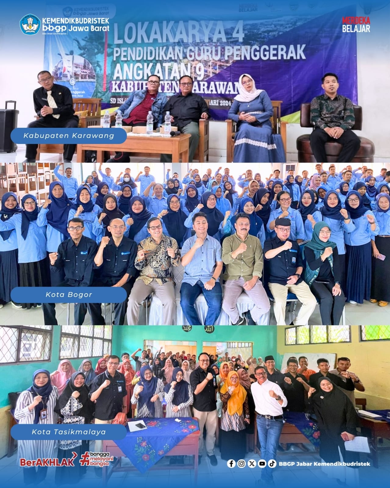 Lokakarya 4 Program Guru Penggerak Angkatan 9: Penguatan Praktik Coaching