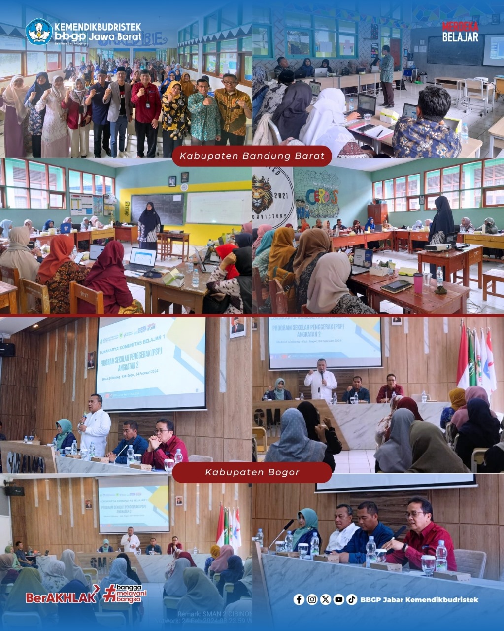 Lokakarya Komunitas Belajar 1 Program Sekolah Penggerak Angkatan 2