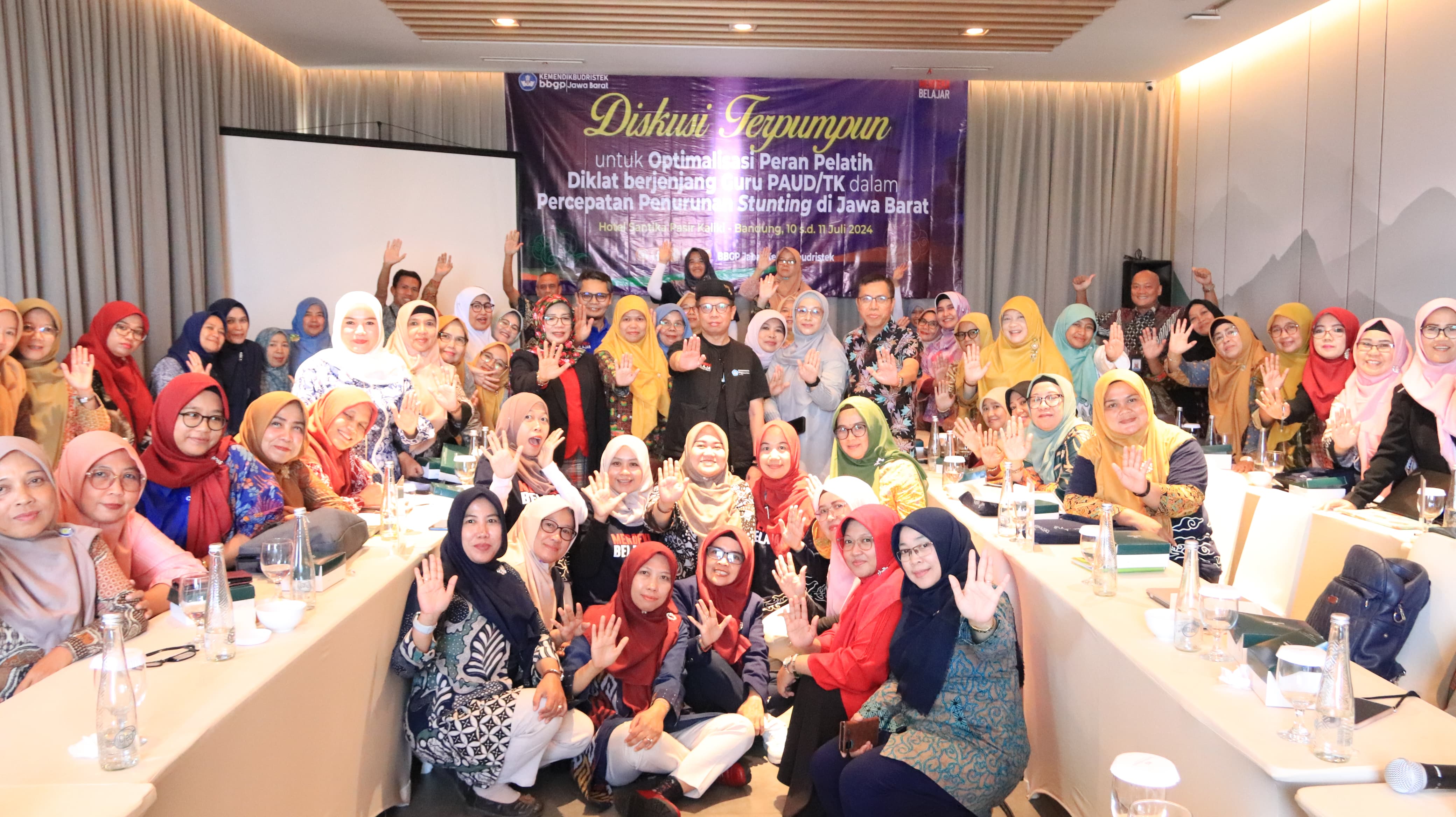 Diskusi Terpumpun untuk Optimalisasi Peran Pelatih Diklat Berjenjang Guru PAUD/TK dalam Percepatan Penurunan Stunting di Jawa Barat