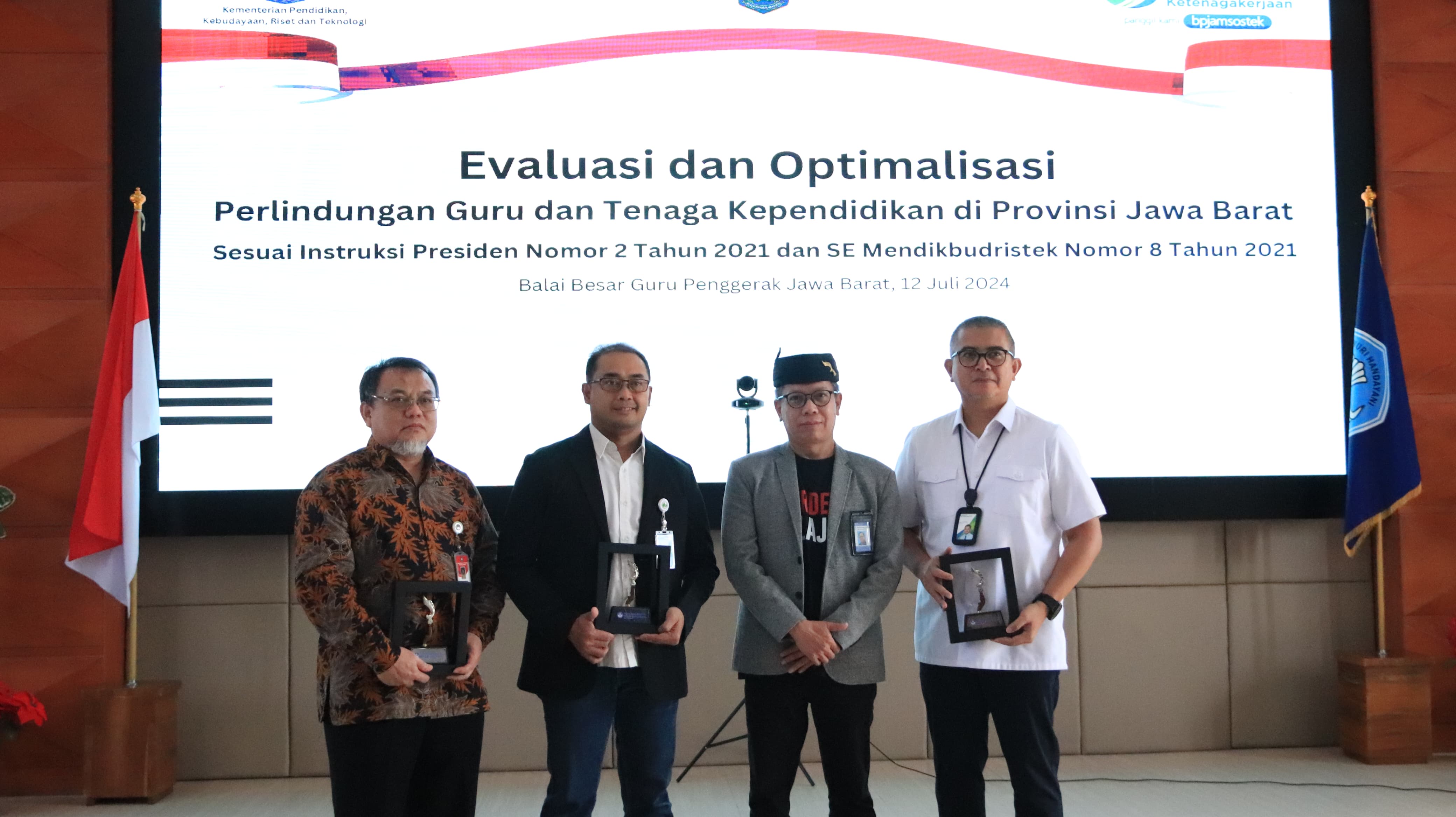 Evaluasi dan Optimalisasi Perlindungan GTK Sesuai Instruksi Presiden No 2/2021 dan Surat Edaran Mendikbudristek No 8/2021