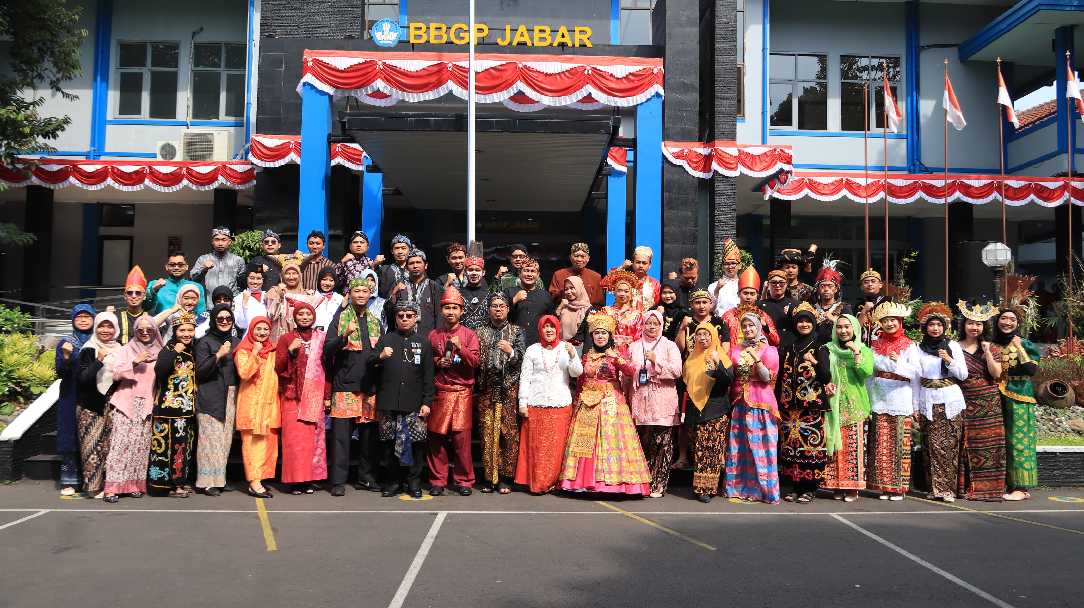 BBGP Jabar Gelar Upacara Peringatan HUT ke-79 RI Sekaligus Pemberian Satyalancana Karya Satya