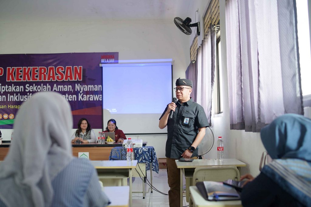 BBGP Jabar Adakan Pelatihan untuk Menciptakan Sekolah Tanpa Kekerasan di Karawang