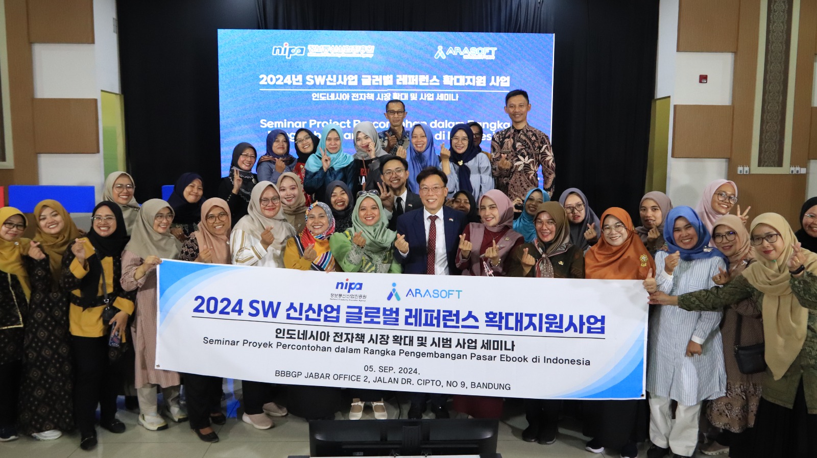 BBGP Jabar Gandeng SEAQIL, Arasoft, dan Google Indonesia dalam Penyelenggaraan Seminar Internasional