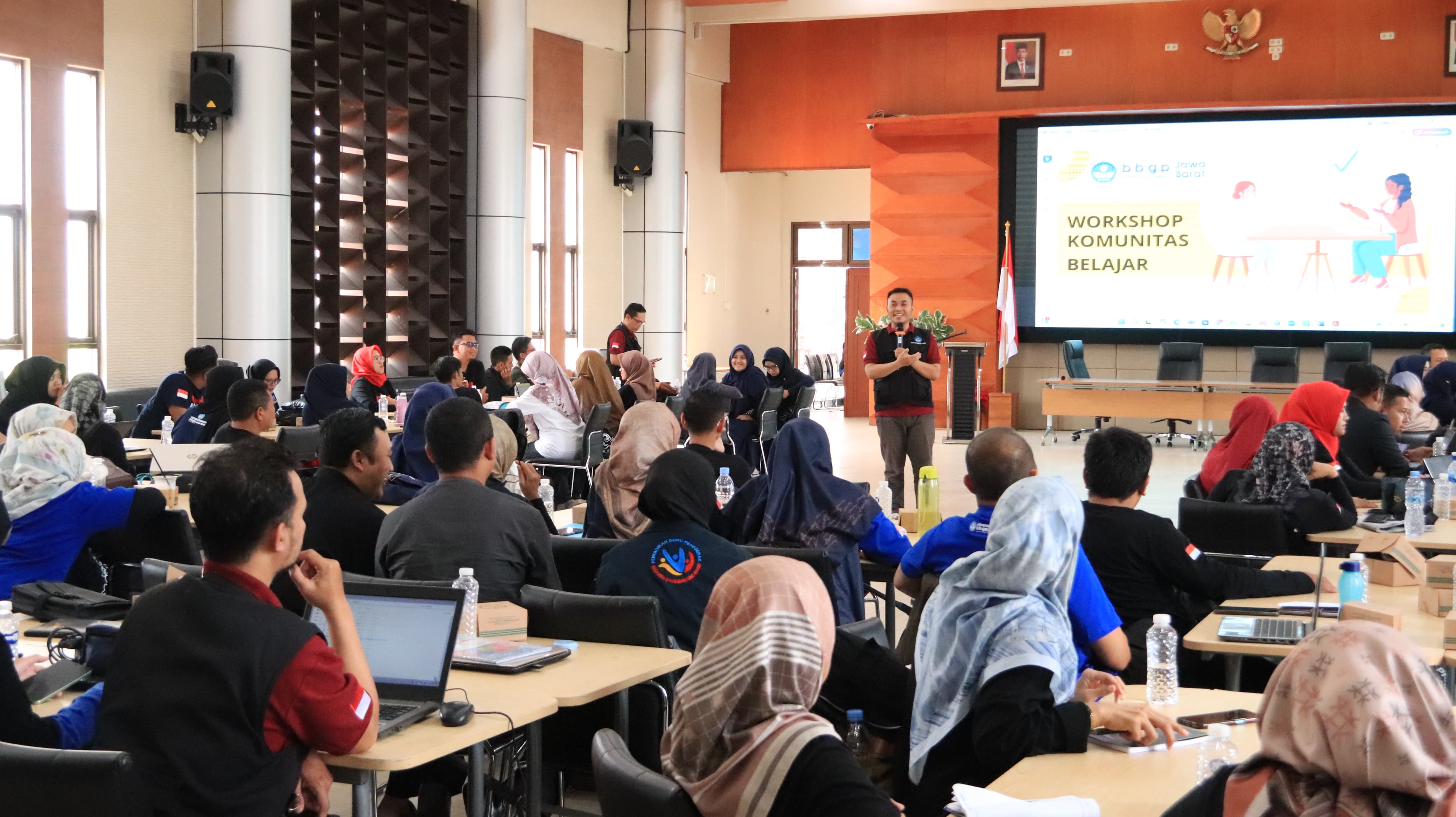 KPPD Kab. Bandung Barat bersama Guru Penggerak KBB Nganjang ka BBGP Jabar dalam Kegiatan Pojok Belajar