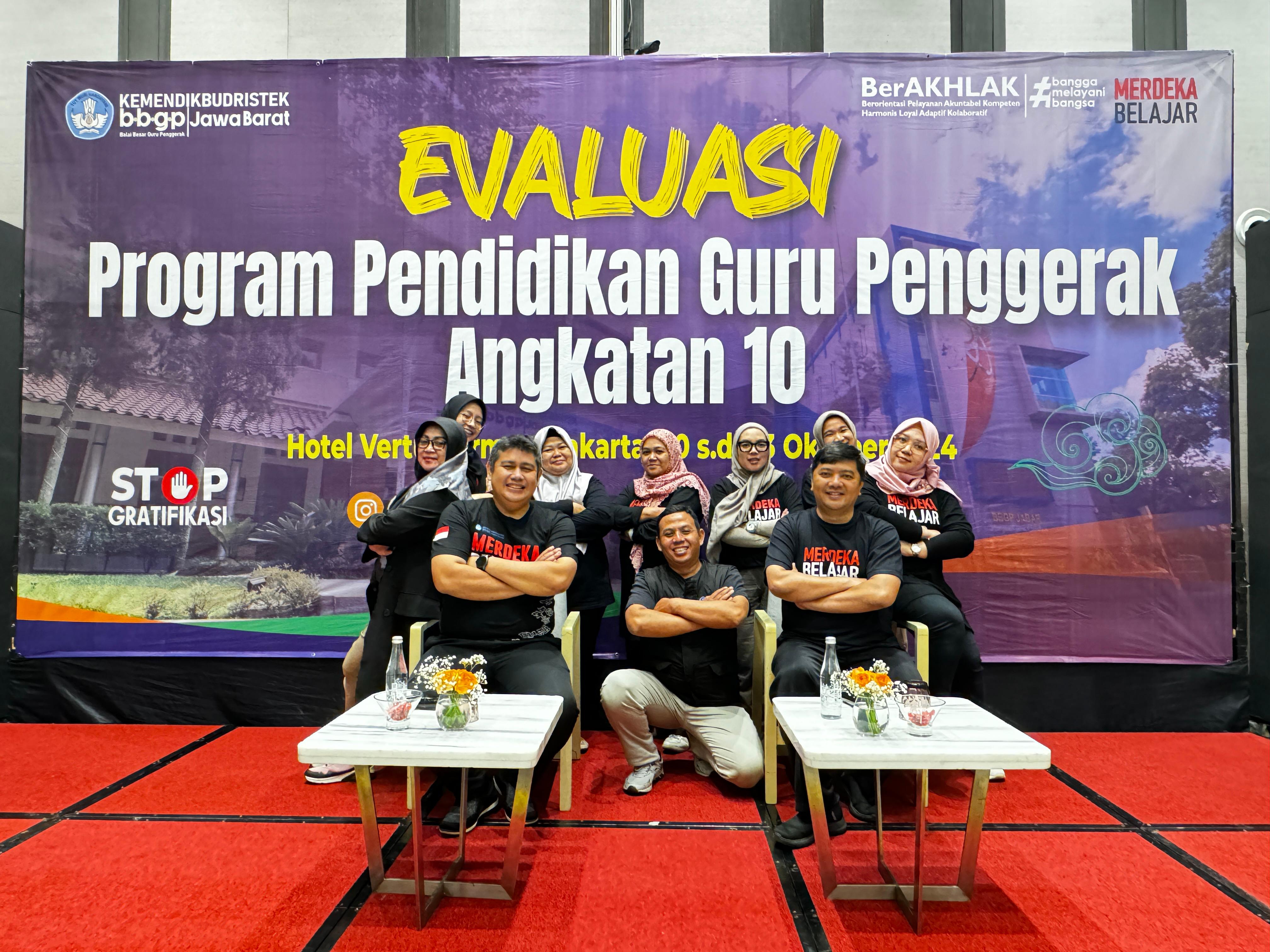 Evaluasi Program Pendidikan Guru Penggerak Angkatan 10