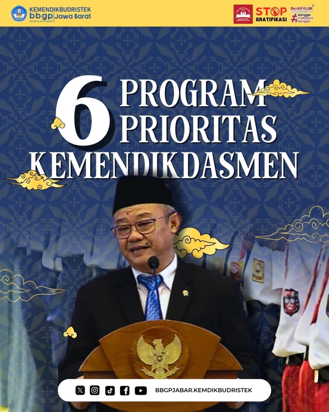 Mendikdasmen Sampaikan Enam Program Prioritas untuk Pendidikan Bermutu dan Inklusif