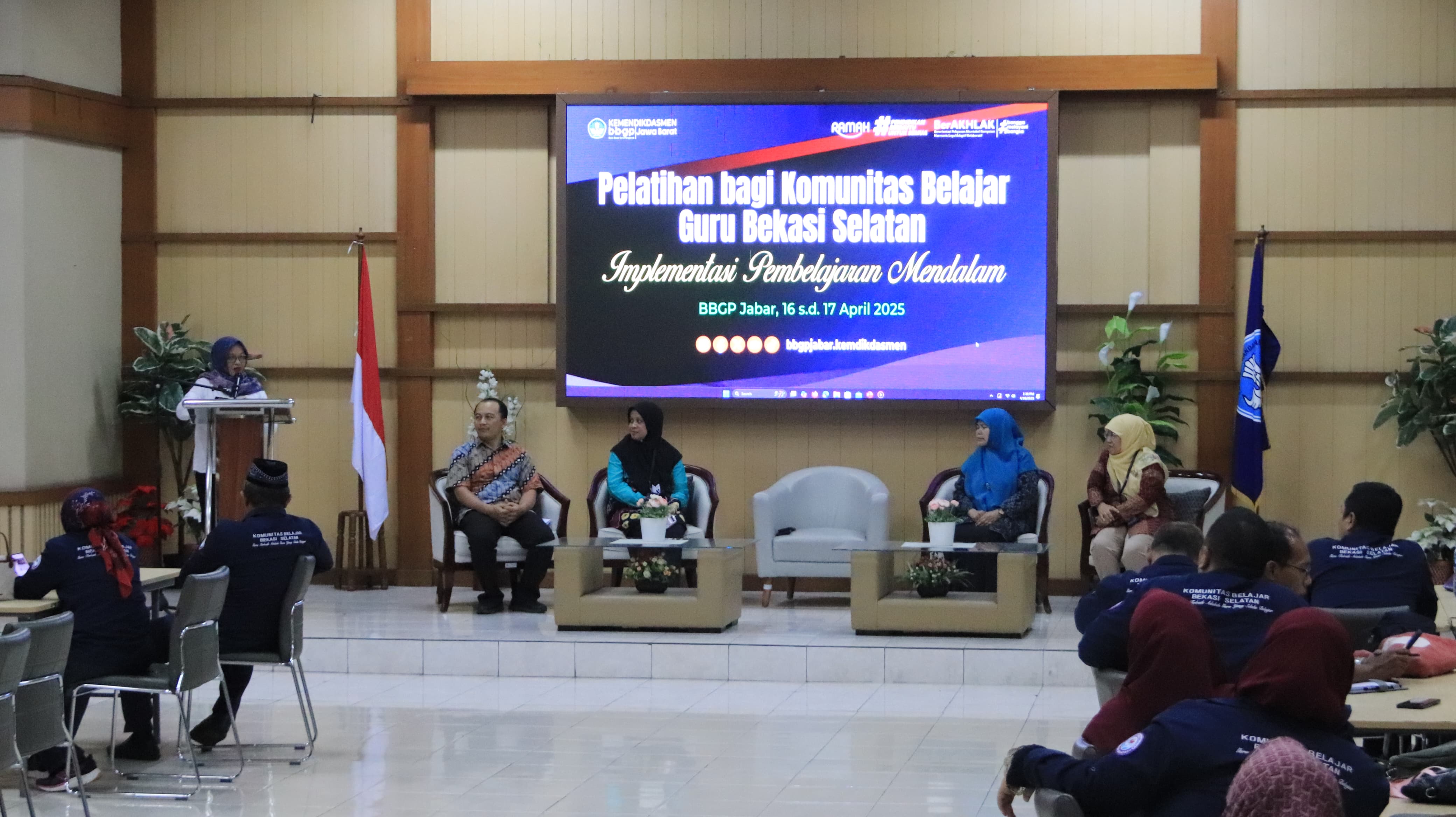BBGP Jabar Fasilitasi Pelatihan Pembelajaran Mendalam bagi Komunitas Belajar Bekasi Selatan