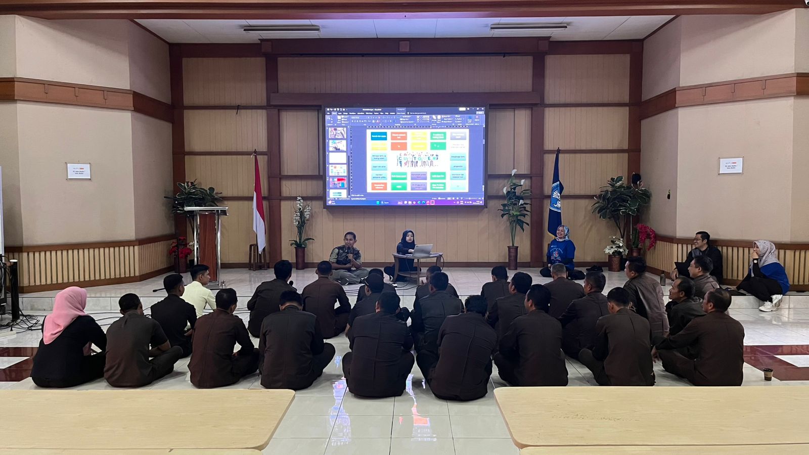 Sosialisasi ZI WBK/WBBM untuk Tim Layanan Keamanan BBGTK Jabar