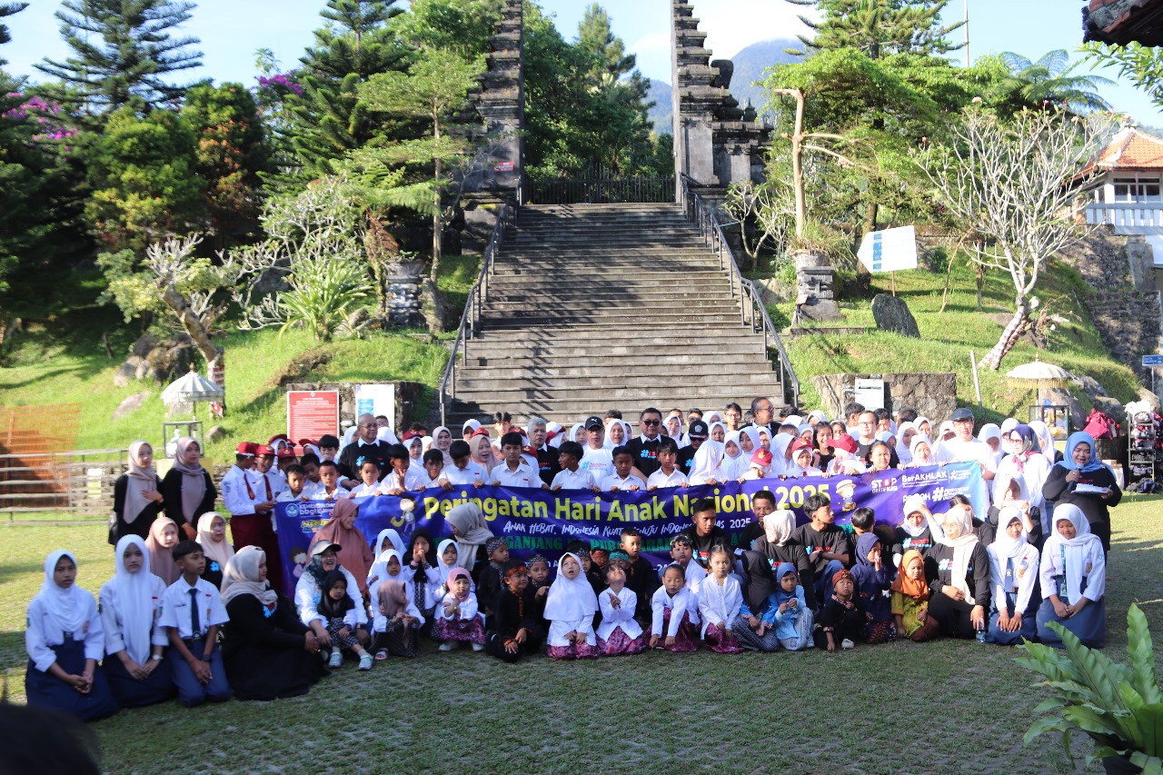 Perayaan Hari Anak Nasional 2025: BBGTK Jawa Barat Gaungkan Semangat Anak Hebat dari Pura Parahyangan Agung Jagatkartta
