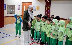 Peluncuran GNN di Taman Numerasi BBGTK Jabar