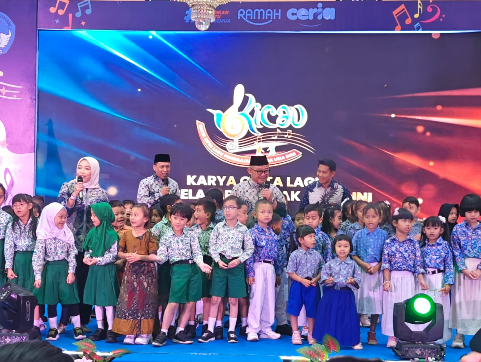 Mendikdasmen Apresiasi KICAU 2025, Bentuk Penguatan Karakter Anak Usia Dini Lewat Lagu yang Edukatif