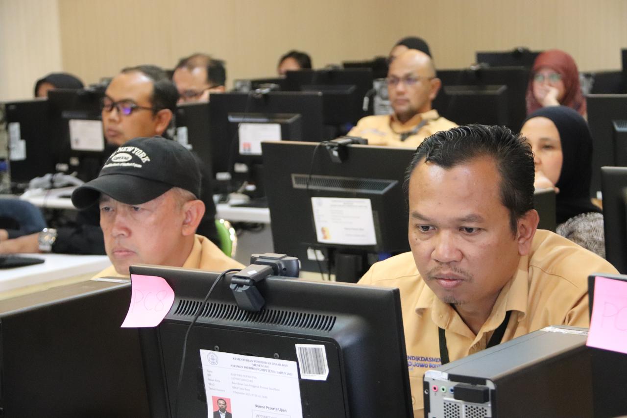 BBGTK Jabar menjadi Salah Satu Sentral Pemantauan Asesmen Daring (SPAD) Biro OSDM Kemendikdasmen