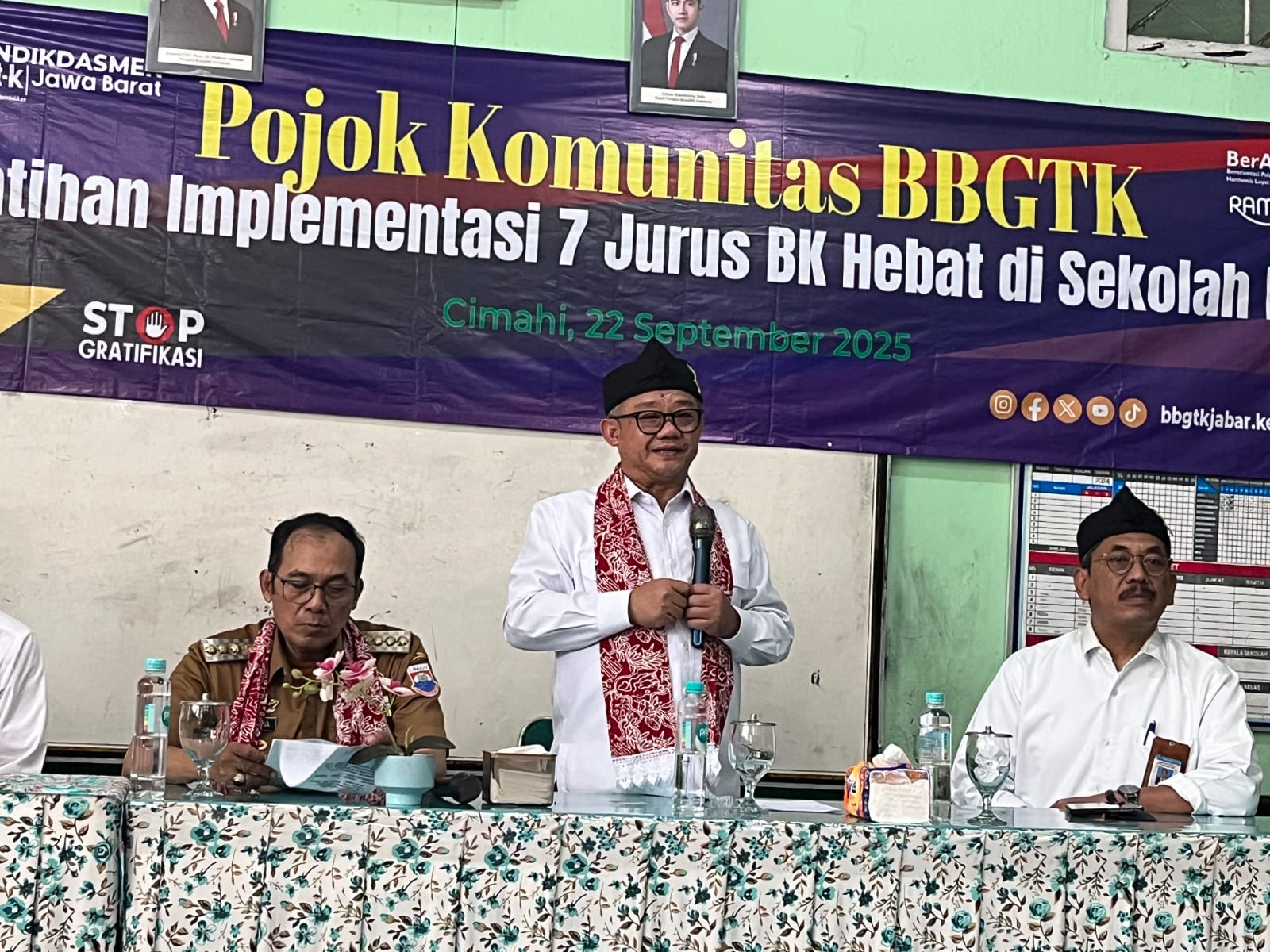 Mendikdasmen Hadiri Pojok Belajar Implementasi 7 Jurus Guru BK Hebat di Cimahi
