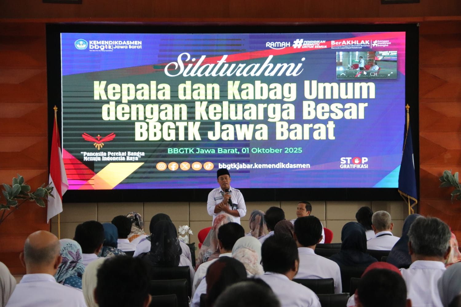 Harmoni dan Sinergi, Keluarga Besar BBGTK Jabar Gelar Silaturahmi Bersama Pimpinan