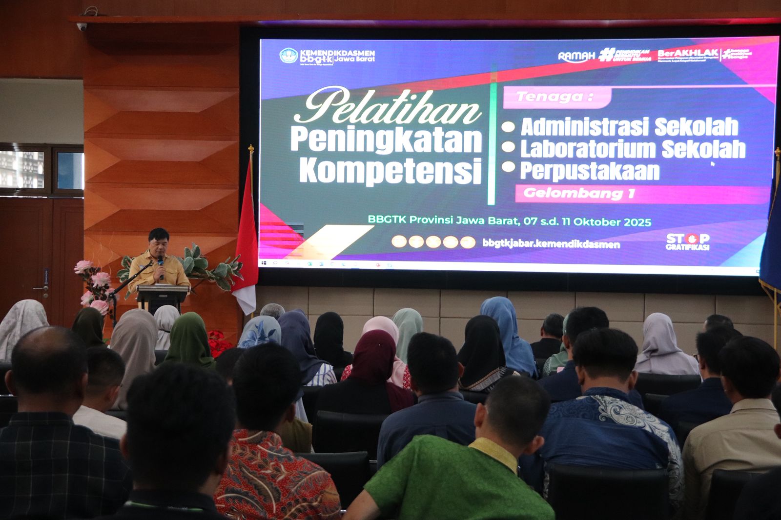 Pembukaan Pelatihan Tendik Jabar Pertama di Tahun 2025